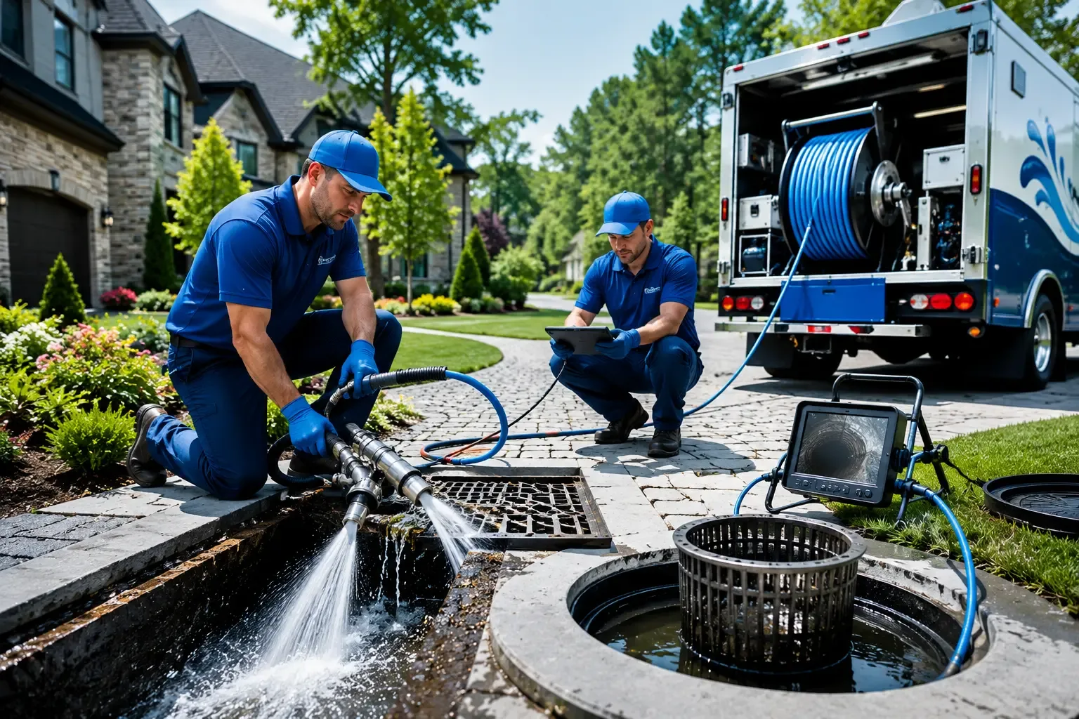 Local outdoor drain cleaning professionals in Perronville, MI